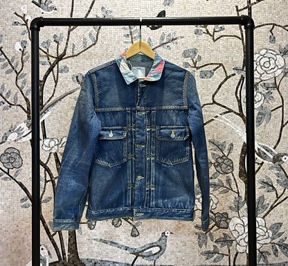 Visvim 101 Damaged Patchwork Denim Jacket