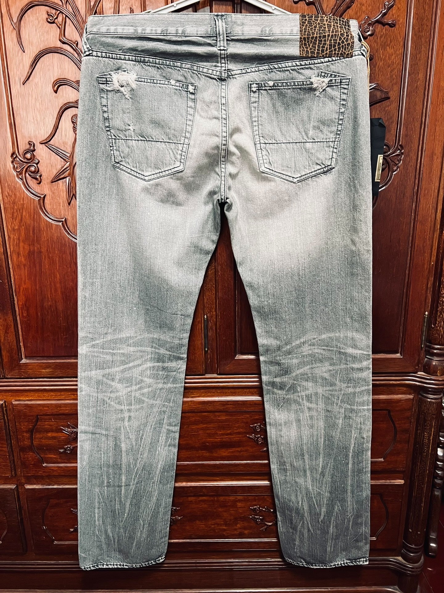 PRPS Men's Vintage Gray Jeans