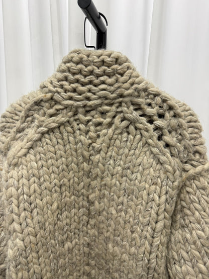 Yohji Yamamoto Thick Knit Sweater Coat
