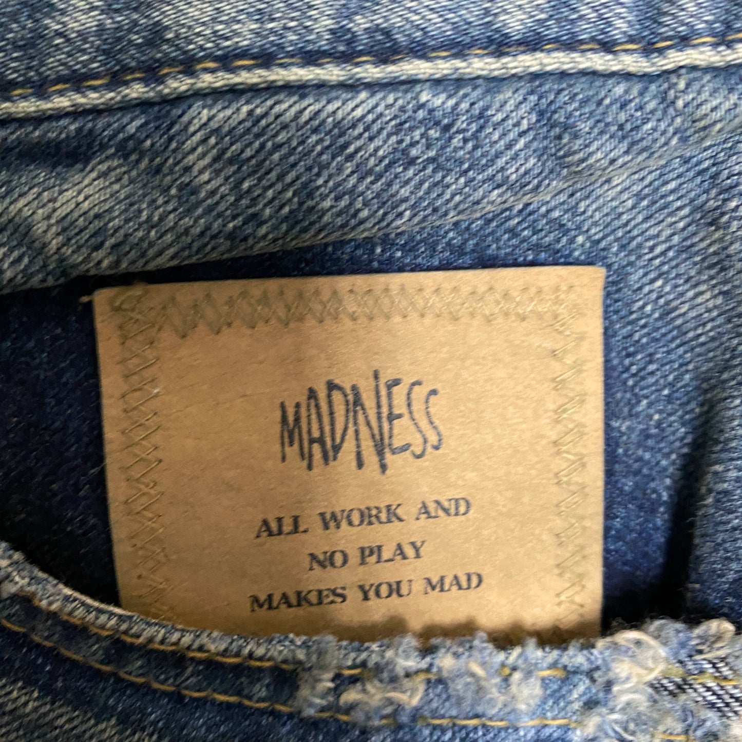 MADNESS 22SS Japanese Made Distressed Jeans
