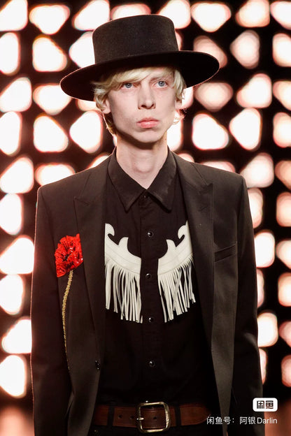 Saint Laurent One-of-a-Kind Black Blazer