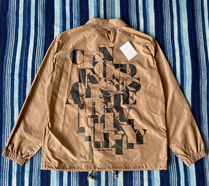 white mountaineering printed jacket