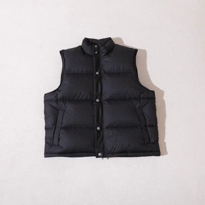 Chrome Hearts Black Patterned Down Vest