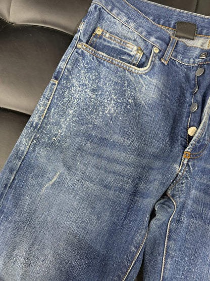 Dior Splash Wash Denim Trousers