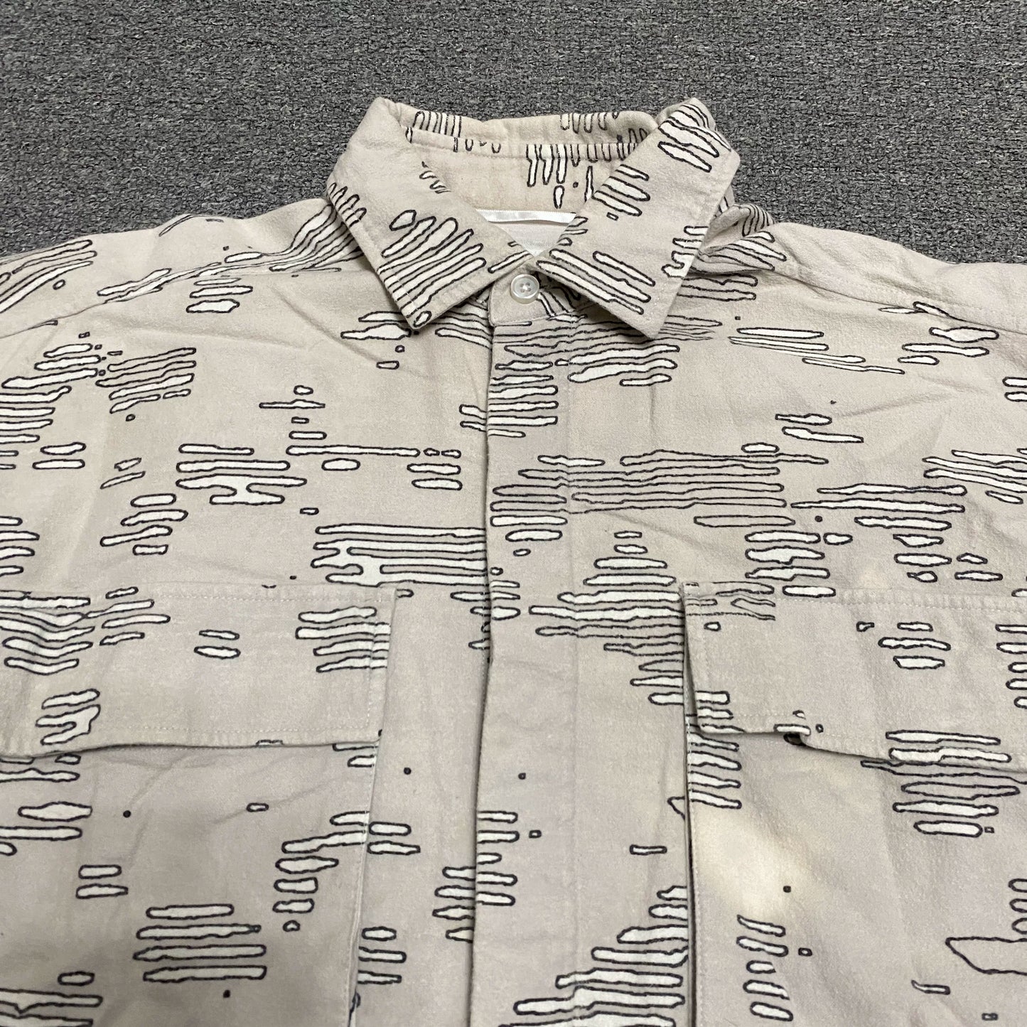 CAVEMPT Flannel Shirt Jacket