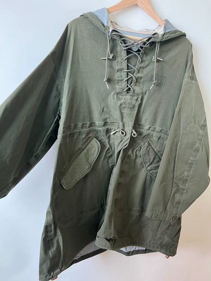 VISVIM CHINOOK PONCHO 3L DMGD
