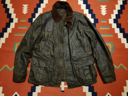 Camouflage Waxed Jacket by Ralph Lauren
