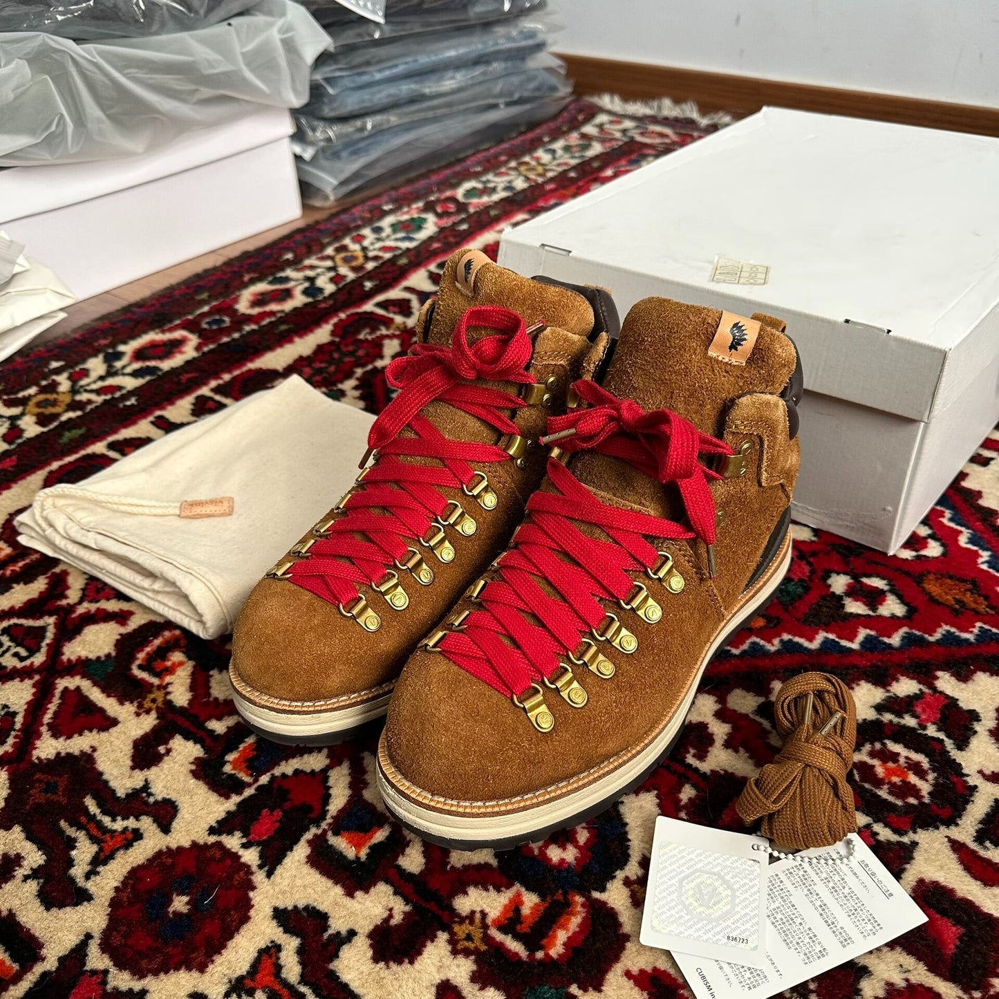 Visvim 16ss Serra Hiking Boots Size 8