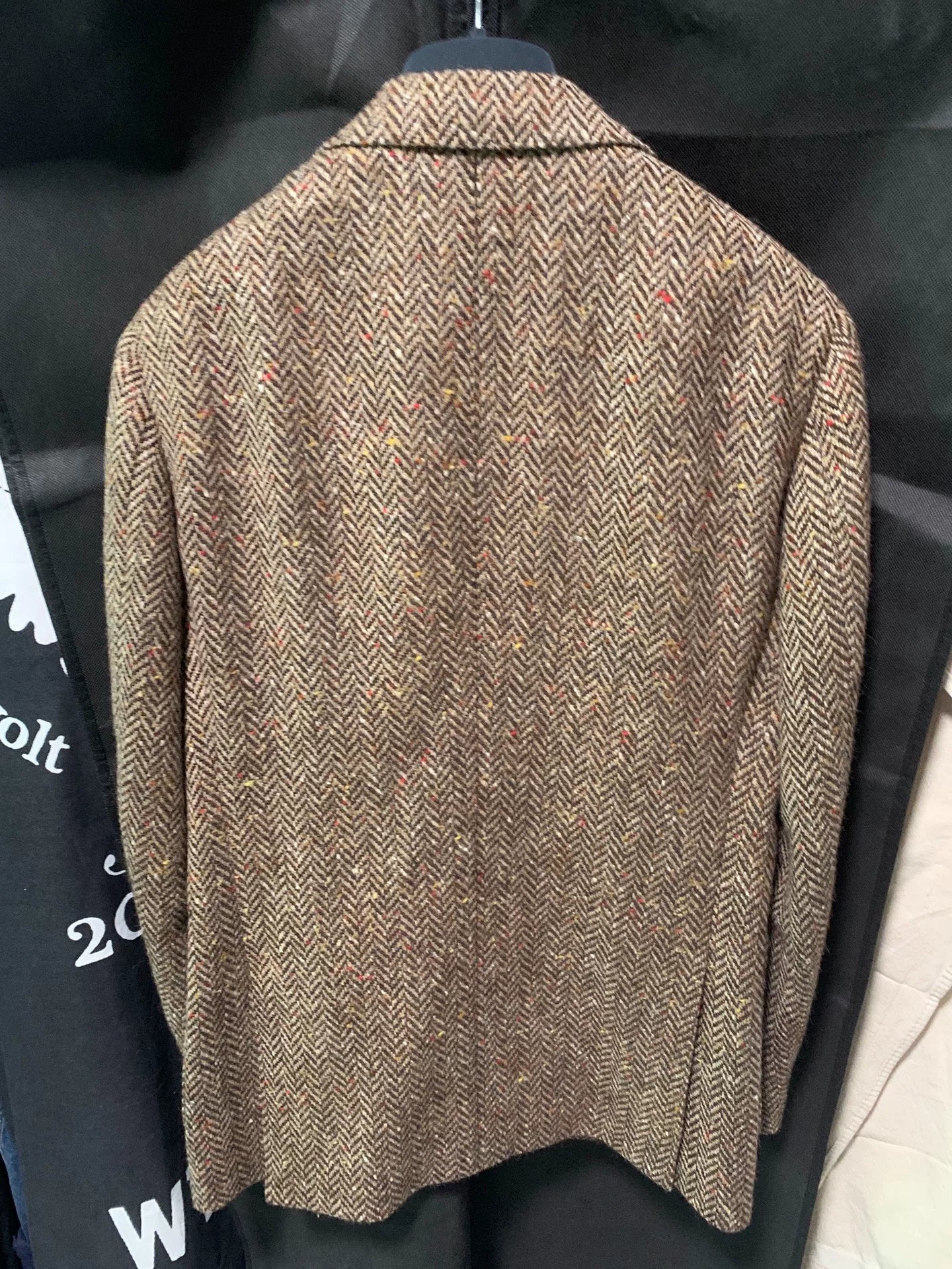 classic herringbone blazer size 46