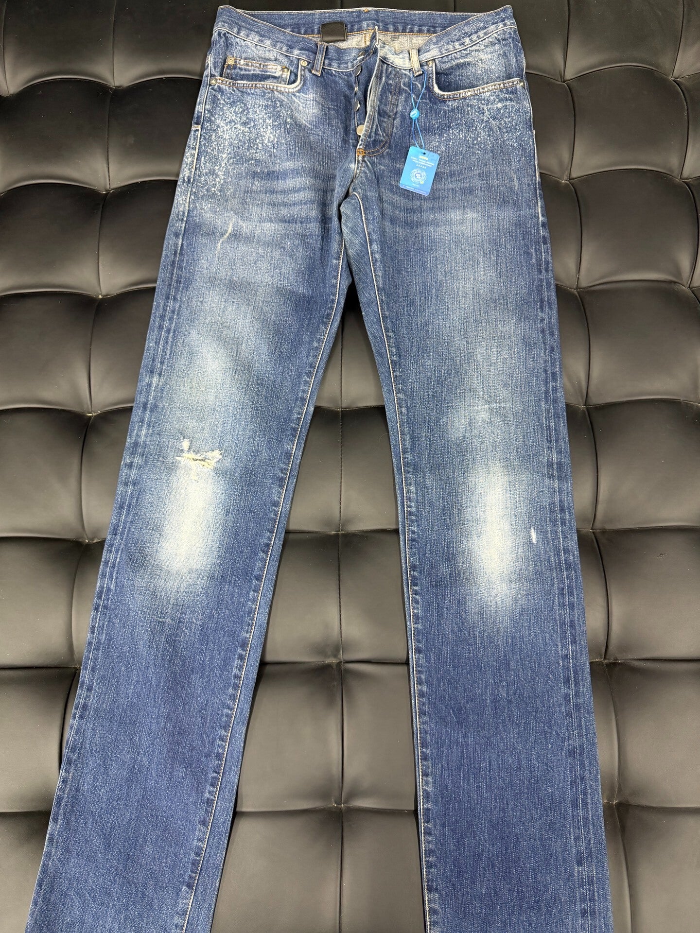 Dior Splash Wash Denim Trousers