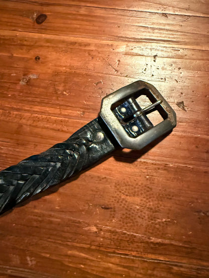 RRL Woven Leather Belt