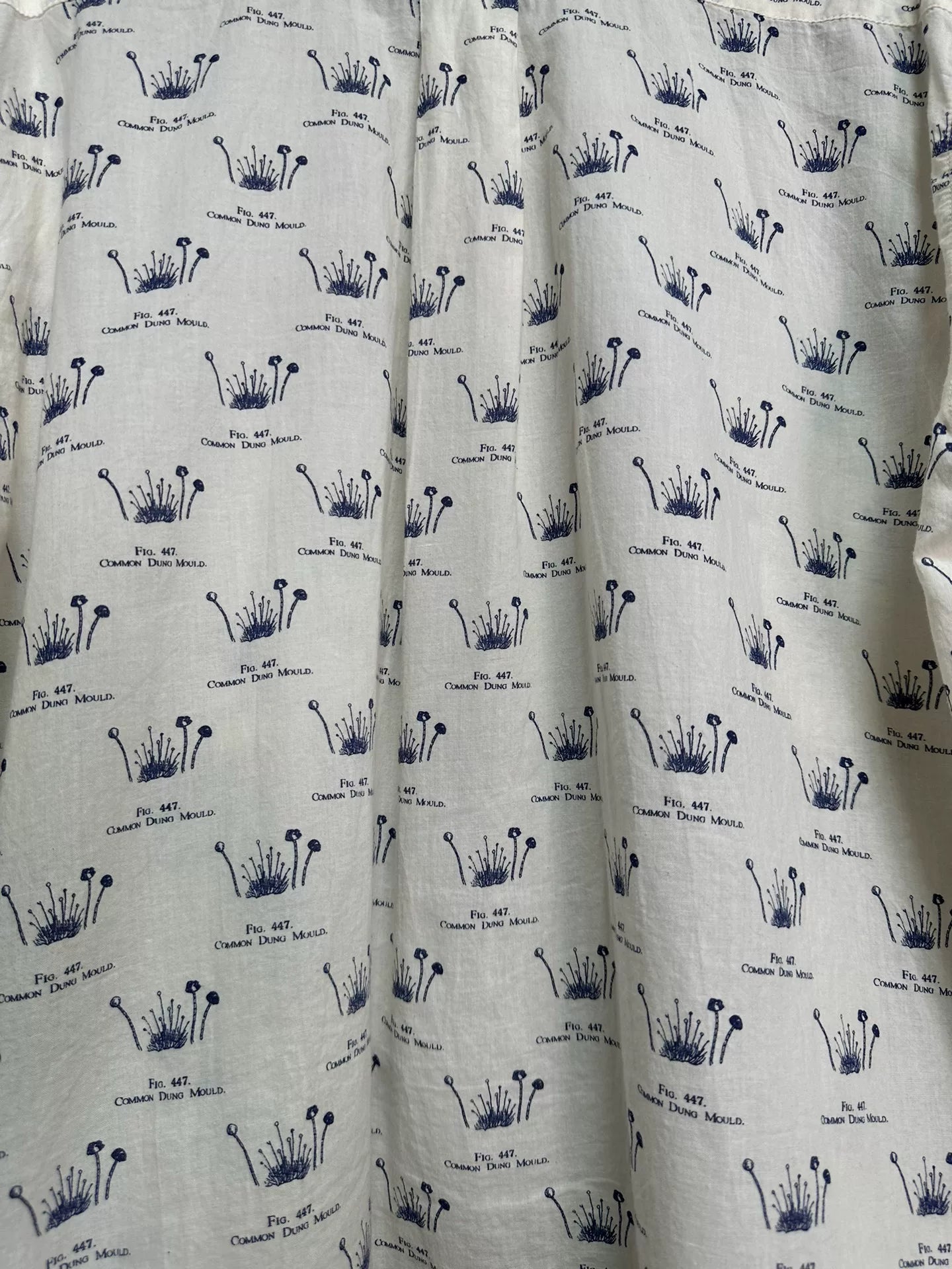 paul harnden mushroom print long sleeve shirt