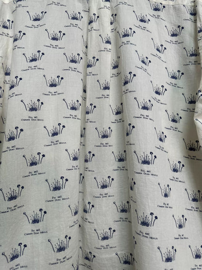 paul harnden mushroom print long sleeve shirt