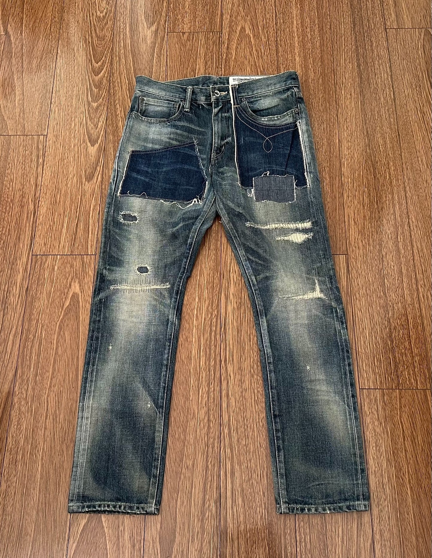 neighborhood eastwood savage dp narrow jeans