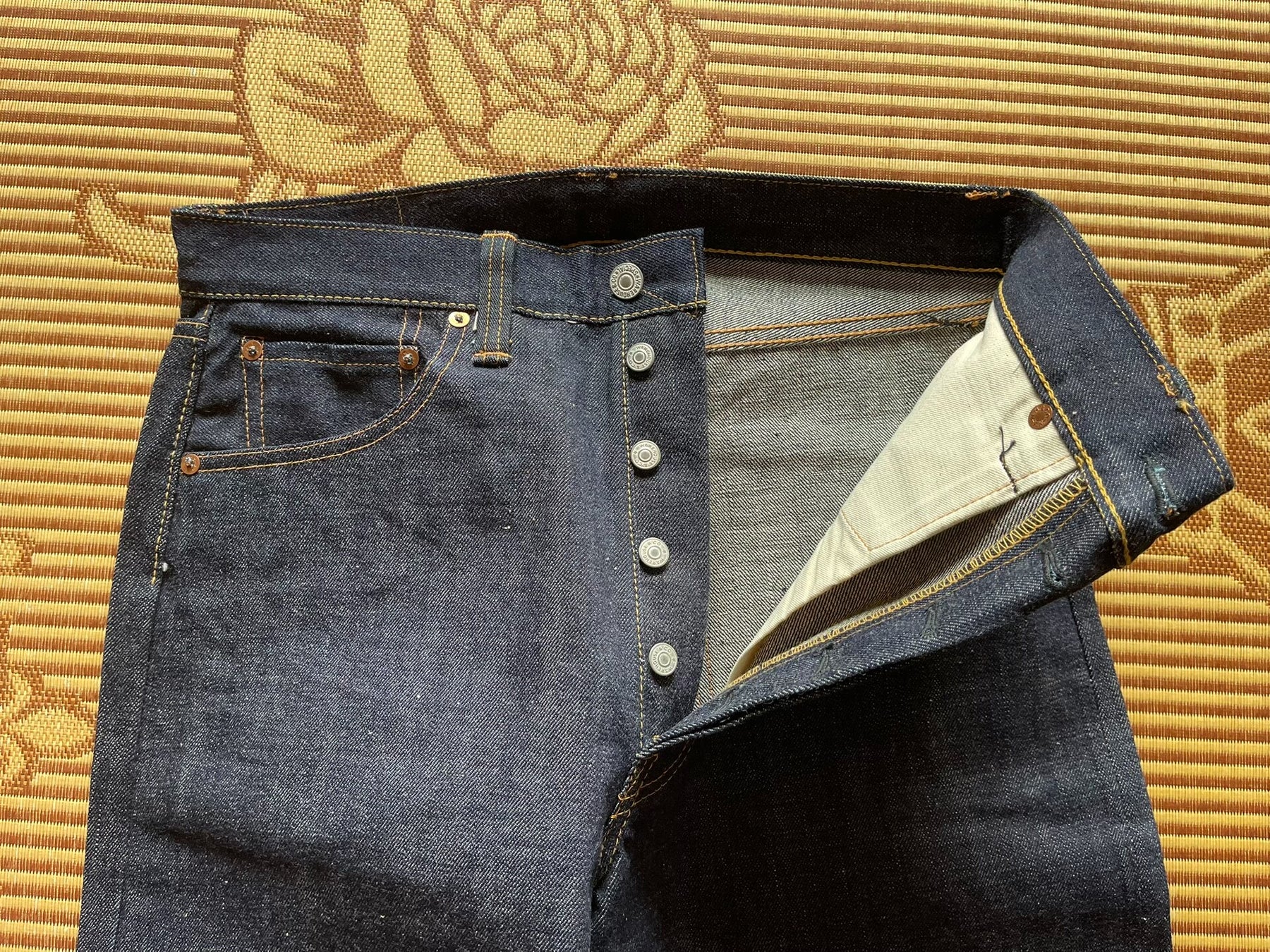 Warehouse 1000 Raw Denim Jeans