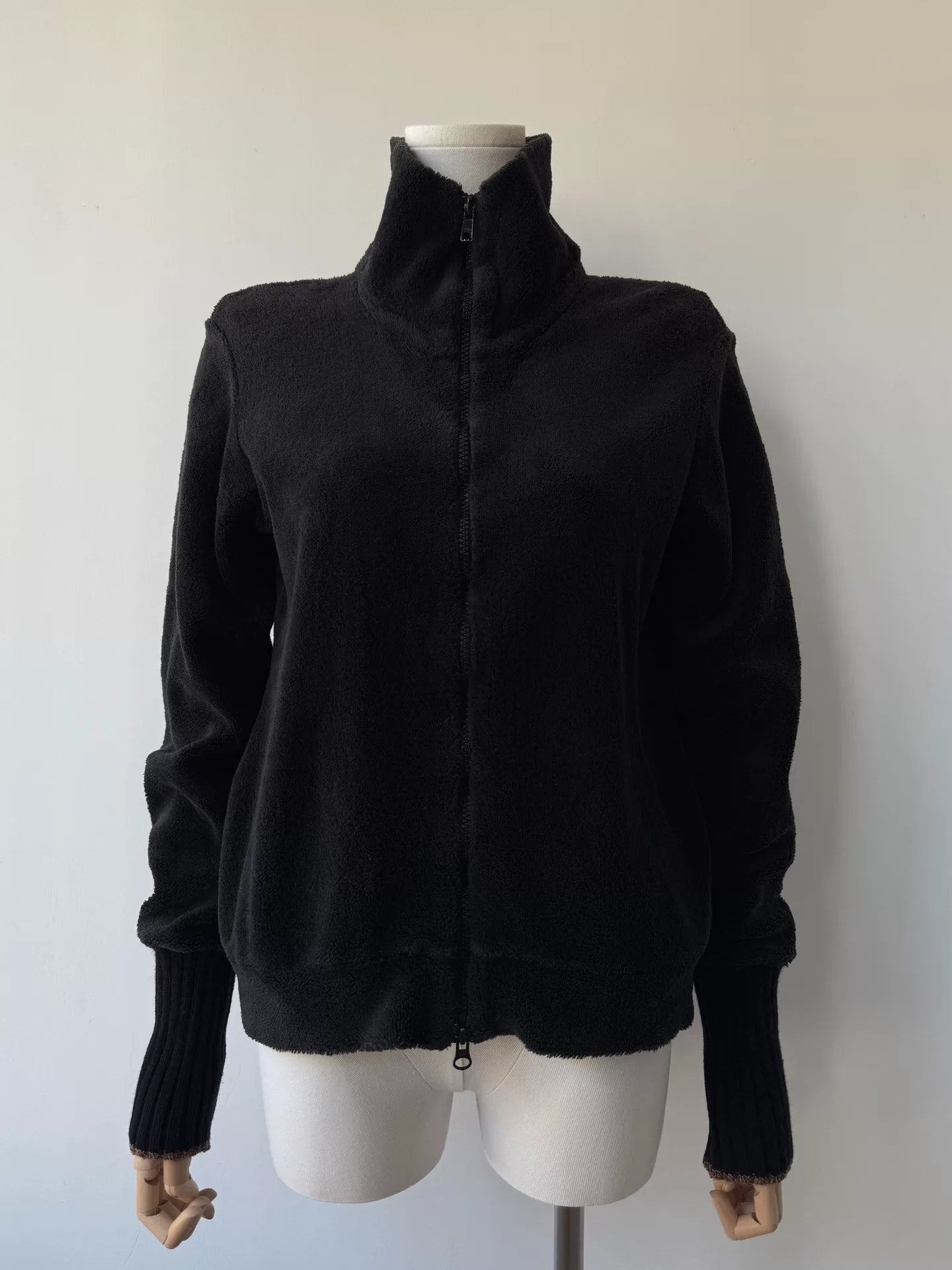 yohji yamamoto y's black velvet jacket