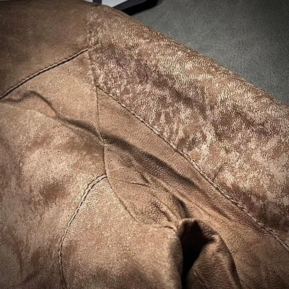 Giorgio Brato Men's Sanded Lambskin Jacket