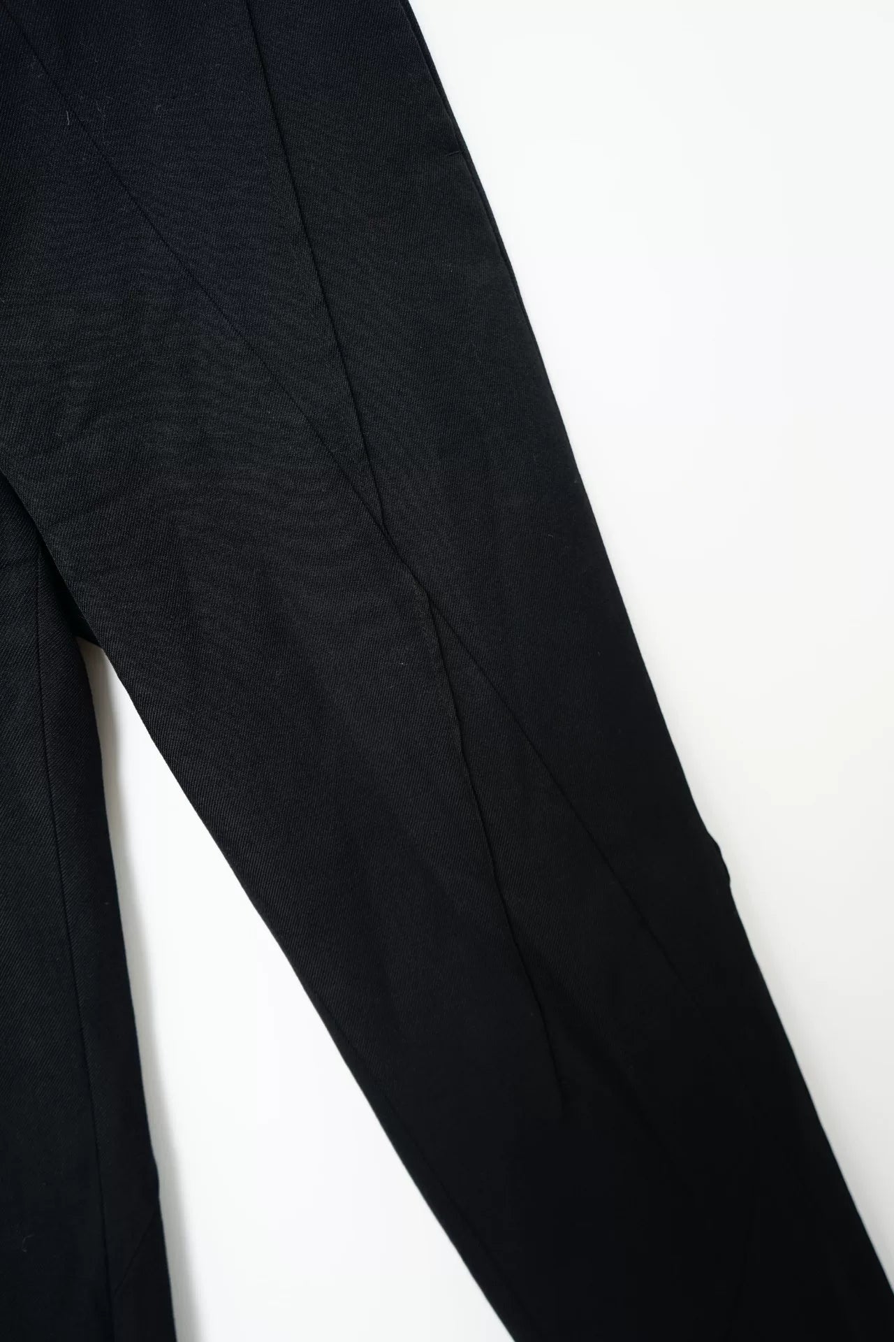 Undercover Wool Cropped Geometric Panel Pants