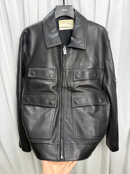Alyx 20AW Four-Pocket Police Leather Jacket