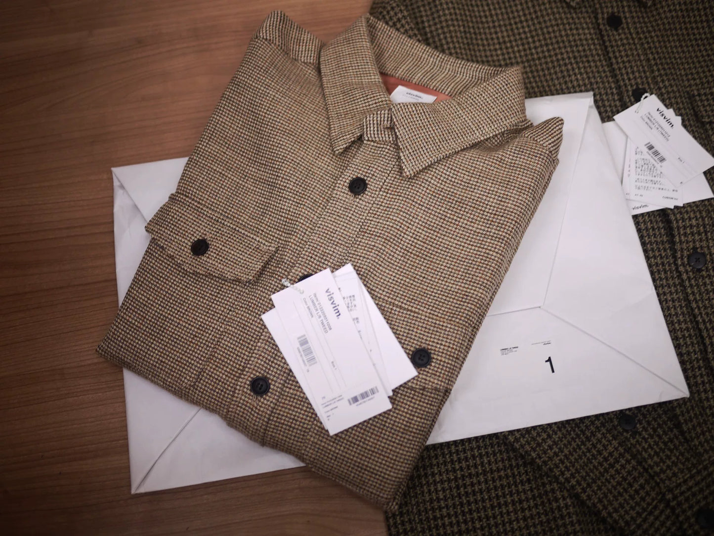 VISVIM LUMBER SHIRT TWEED