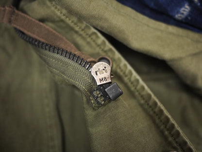 visvim ict bickle jacket in green