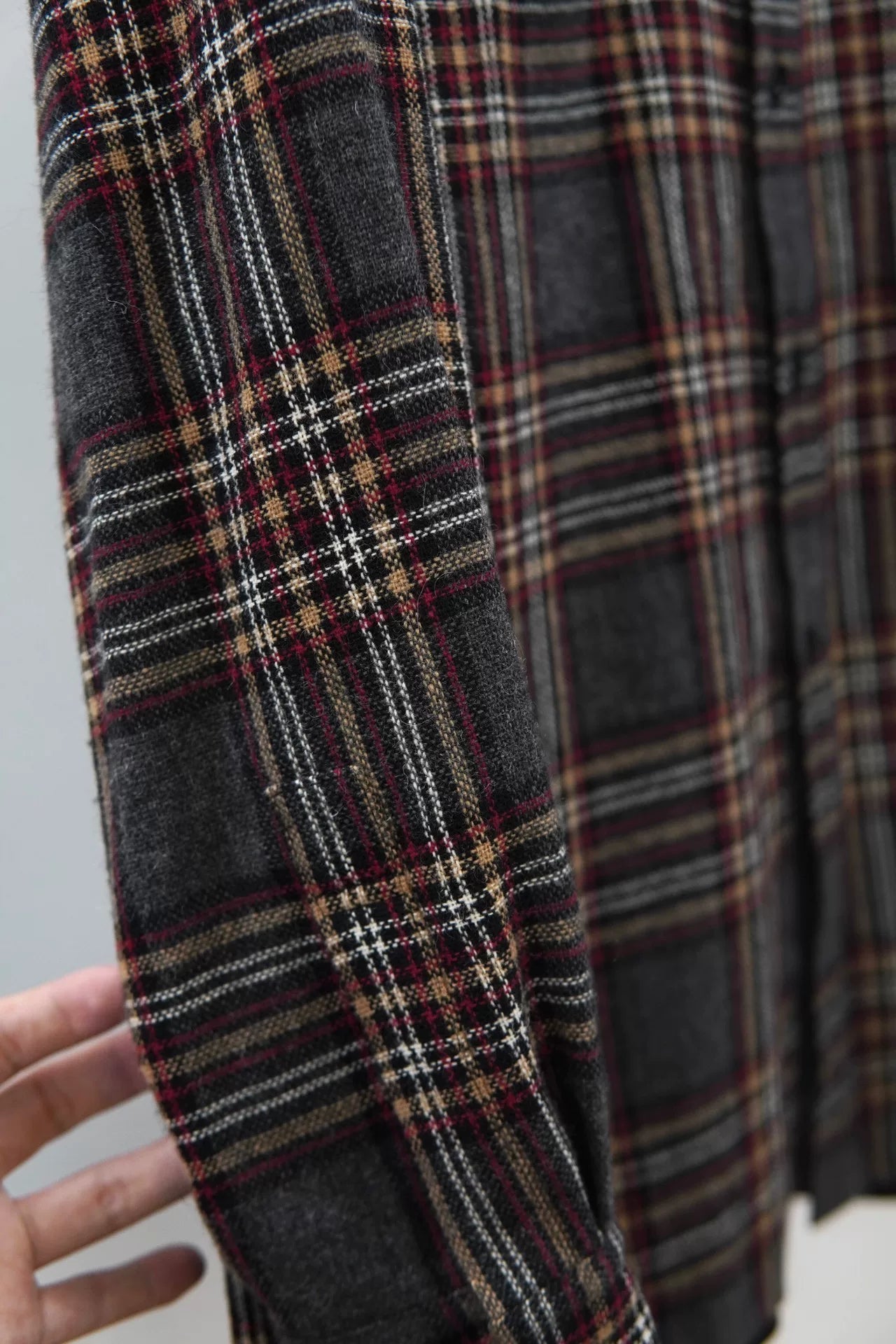 Yohji Yamamoto A/W 2008 Scottish Plaid Wool Shirt