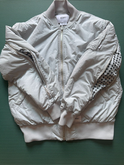 WTAPS 18AW EX37 Nylon Taffeta Pilot Jacket