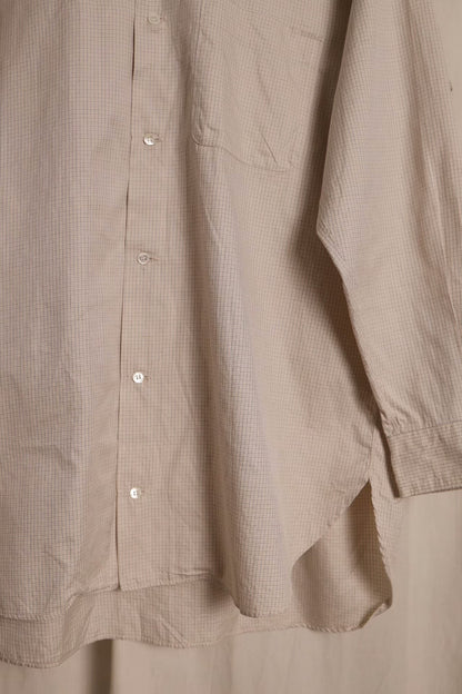 Y's for Men Yohji Checkered Oversized Shirt