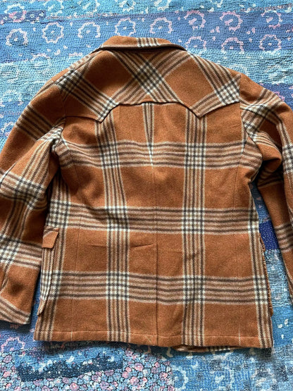 RRL Western Plaid Blazer Jacket