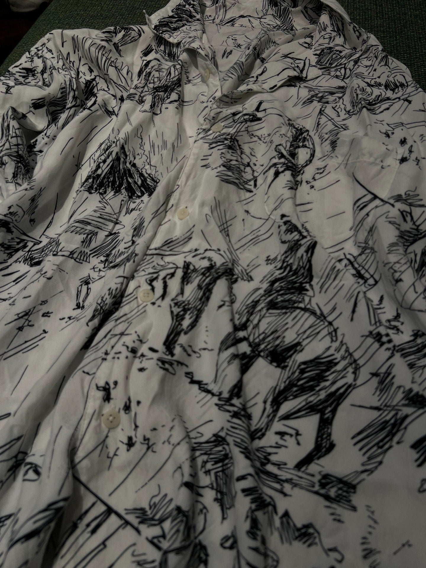 Porter Classic Seven Samurai Aloha Shirt