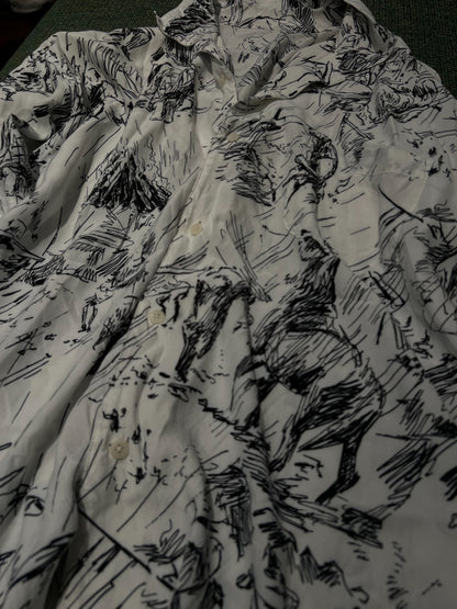 Porter Classic Seven Samurai Aloha Shirt