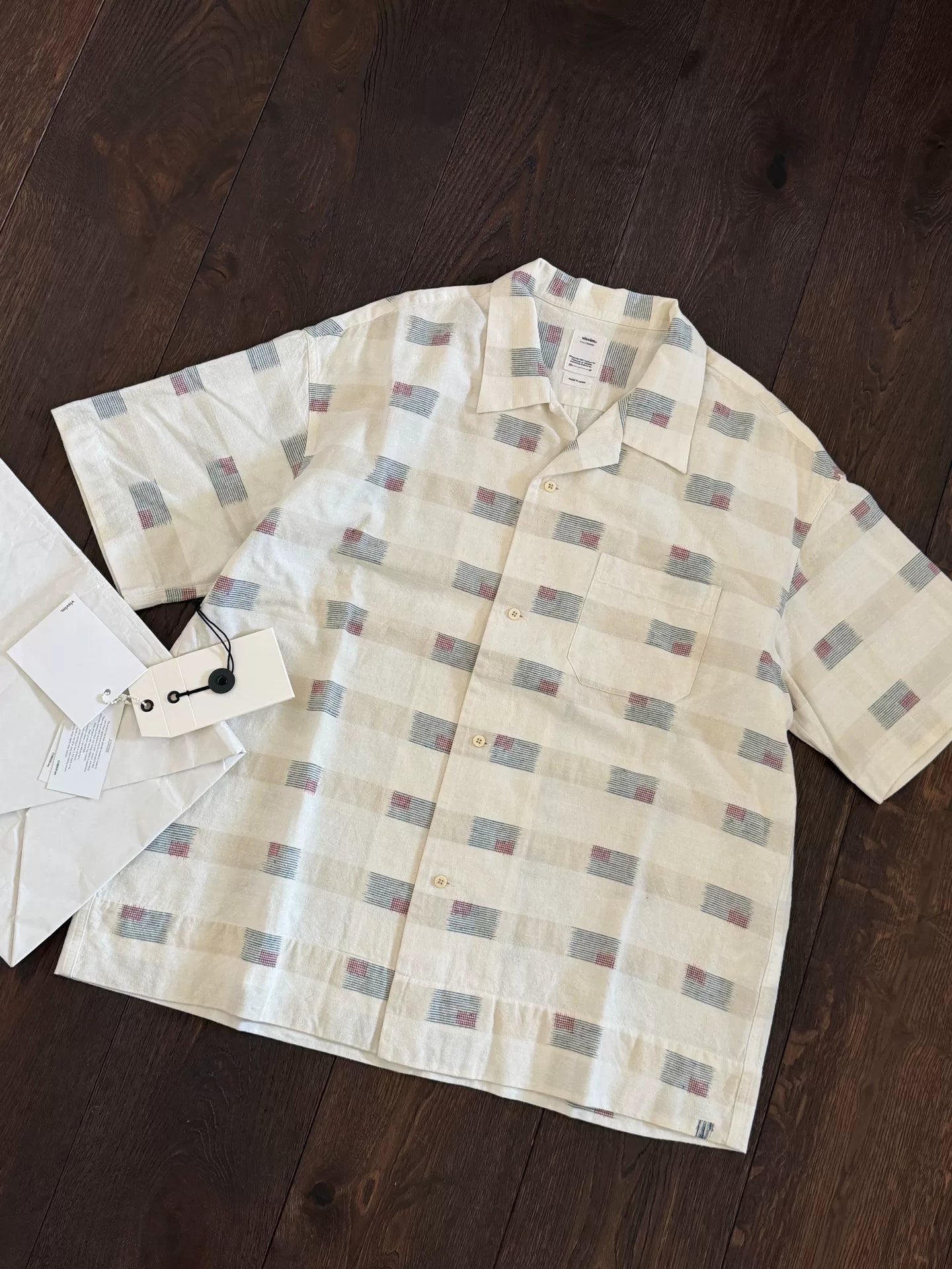 VISVIM CABAN S/S KASURI SHIRT
