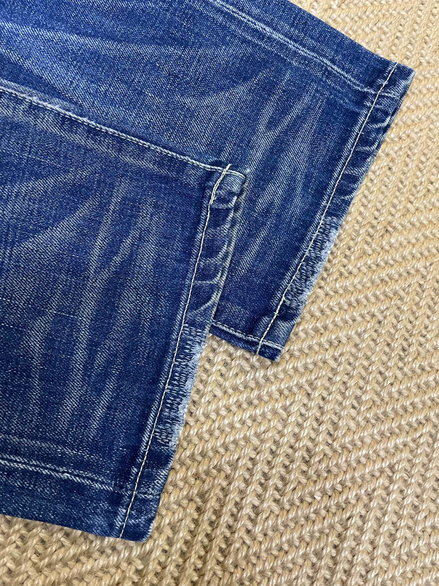 neighborhood 06 distressed denim pants