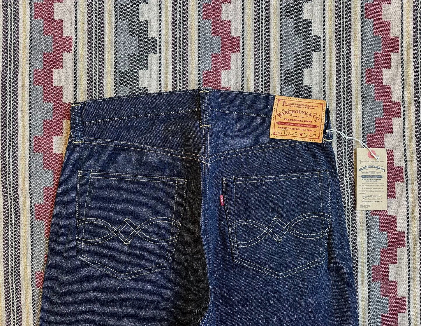vintage blue dead stock 1947 jeans