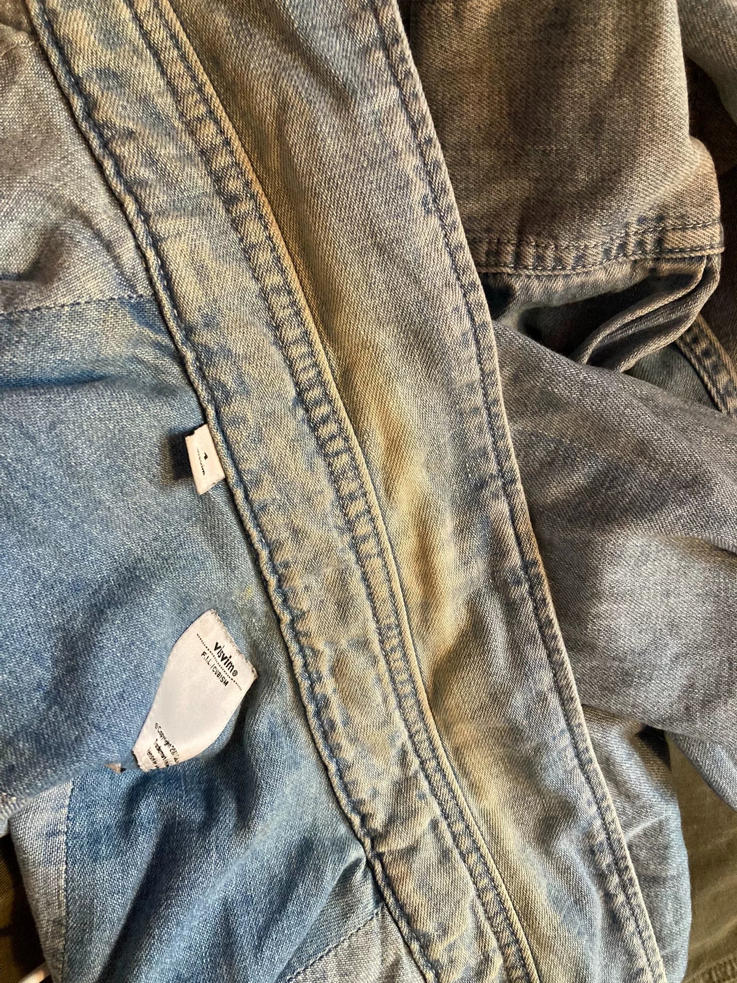 VISVIM Japanese Vintage Denim Shirt Men
