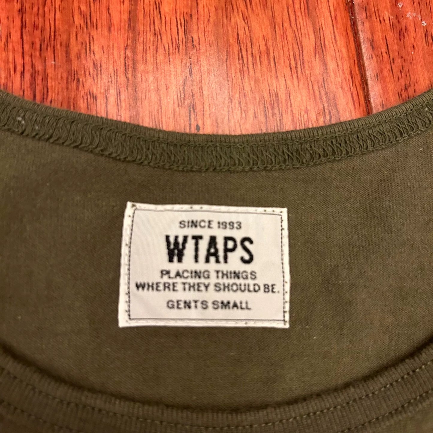 WTAPS Classic Red Label Vest