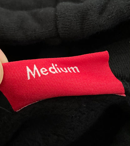 supreme sideline hooded sweatshirt black