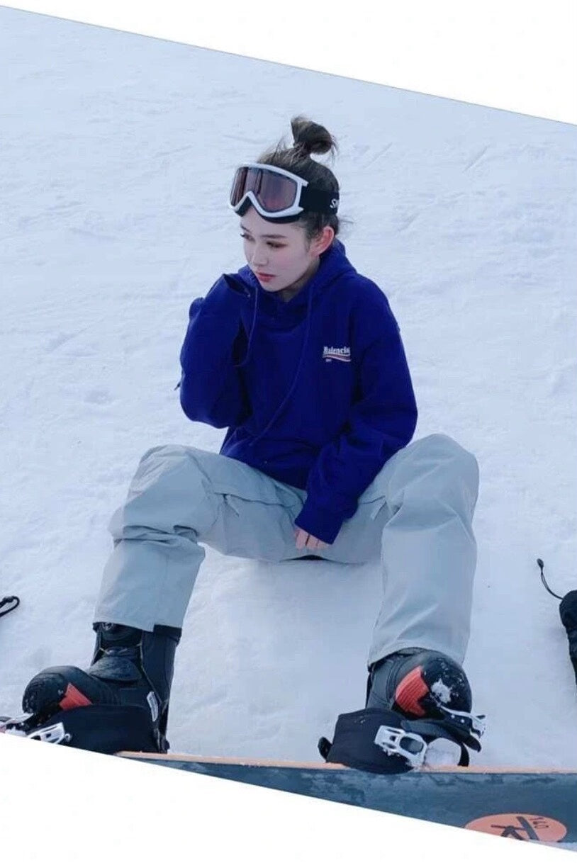 balenciaga purple hoodie with waves design