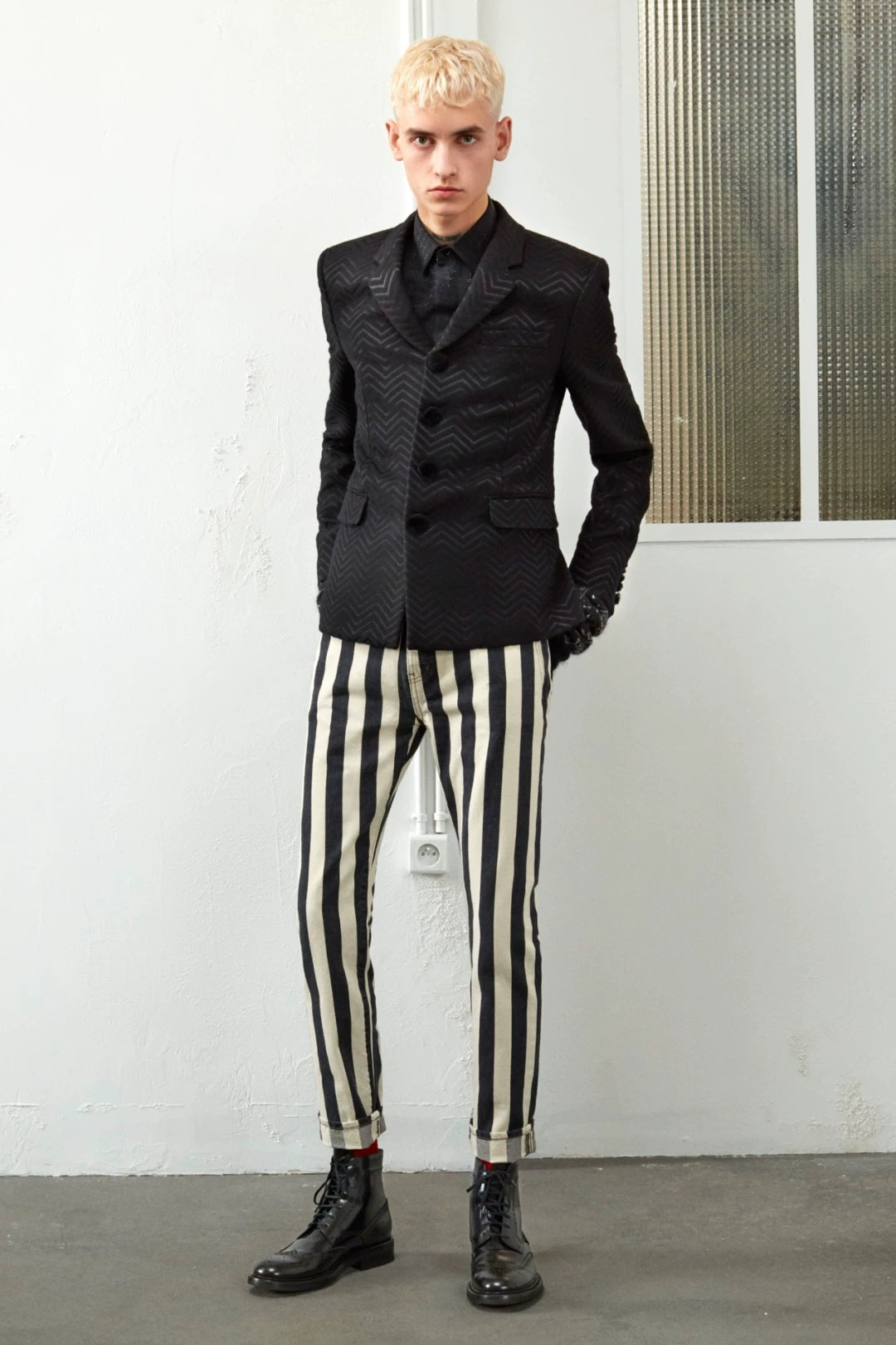 Saint Laurent 2019 Runway Black Blazer