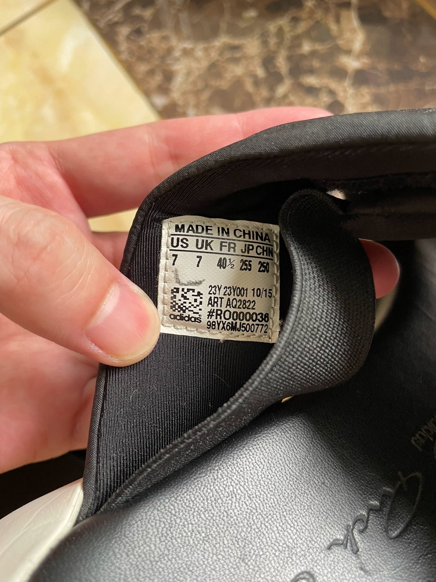 Rick Owens x Adidas Tank Slides AQ2822