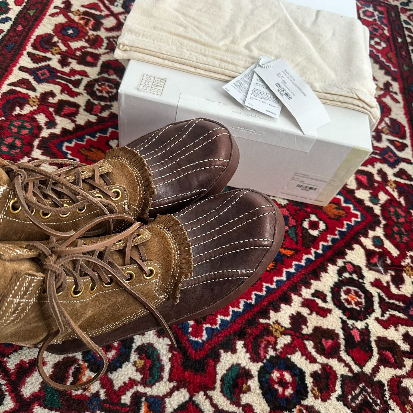 visvim decoy duck boots size 9.5