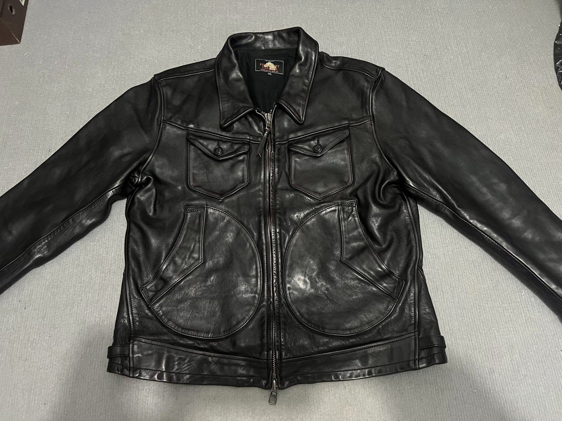 Men's Leather Jacket XXXL Size