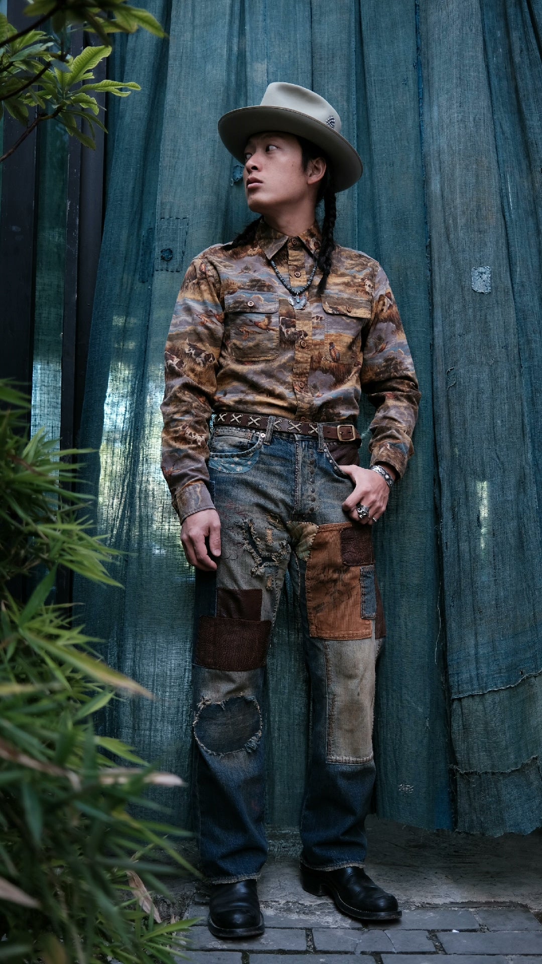 RRL Vintage Duck Hunting Work Shirt