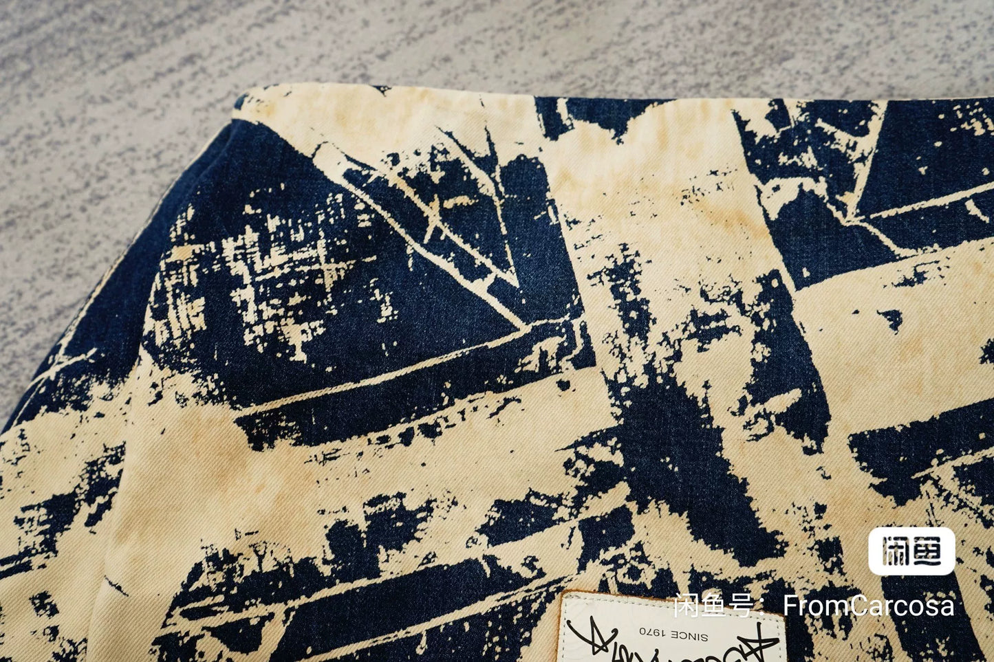 Vivienne Westwood Tie-Dye Canvas Tote