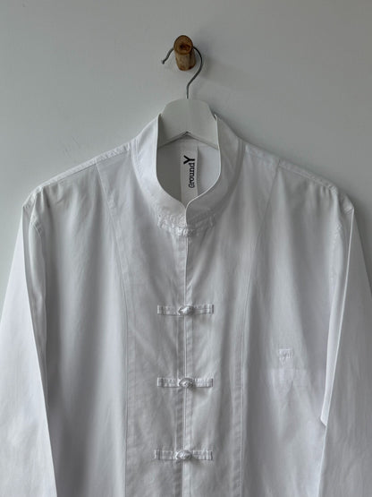 Yohji Yamamoto White Button-Up Shirt