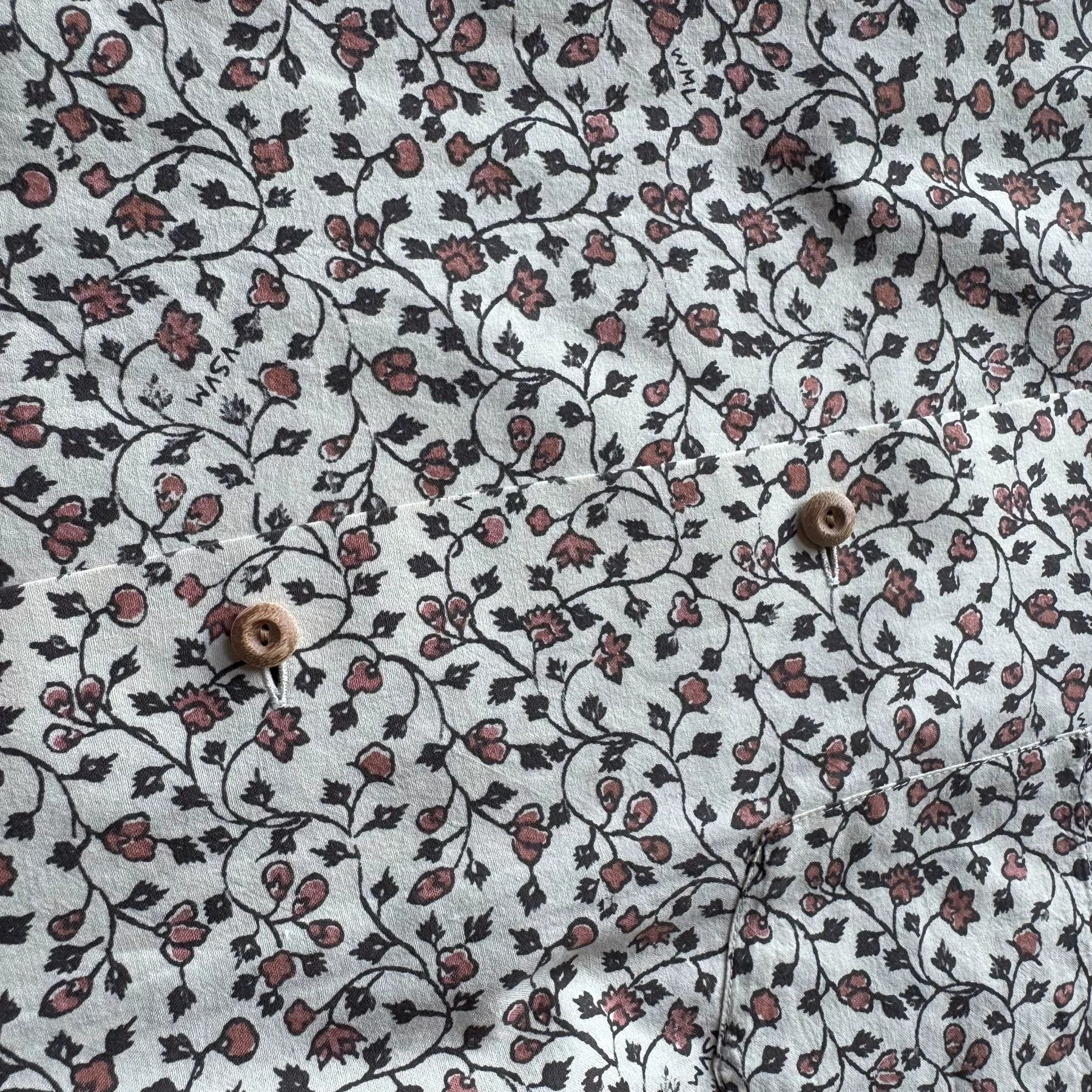 visvim ict wallis s/s floral shirt