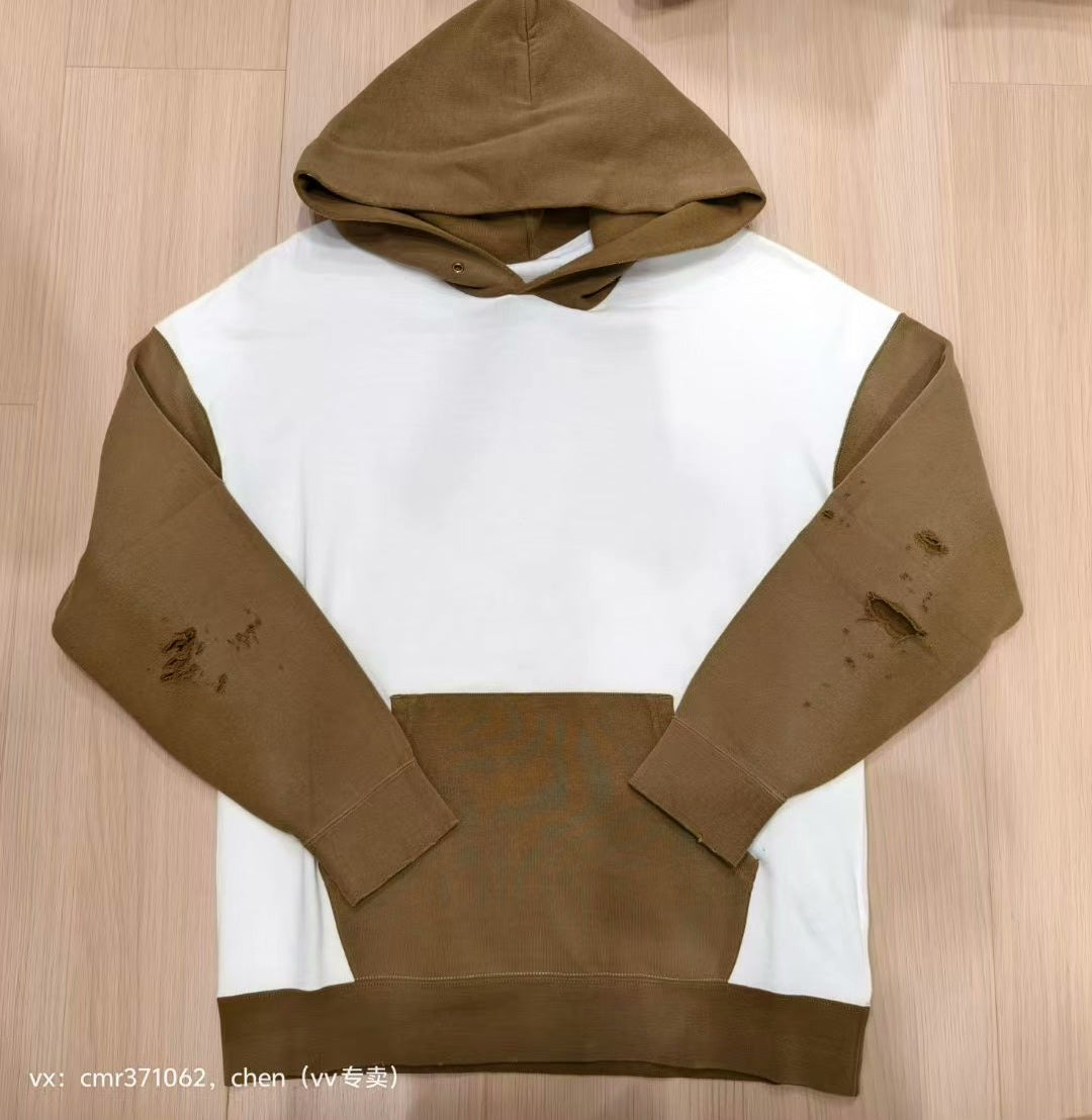 visvim 20SS Jumbo Distressed Hoodie