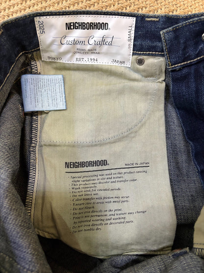 NEIGHBORHOOD WASHED DENIM JEANS