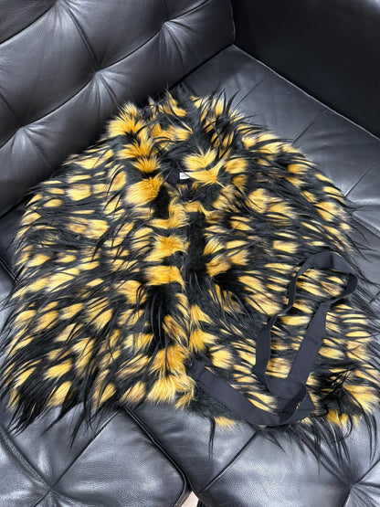 Dries van Noten Ombre Fur Vest