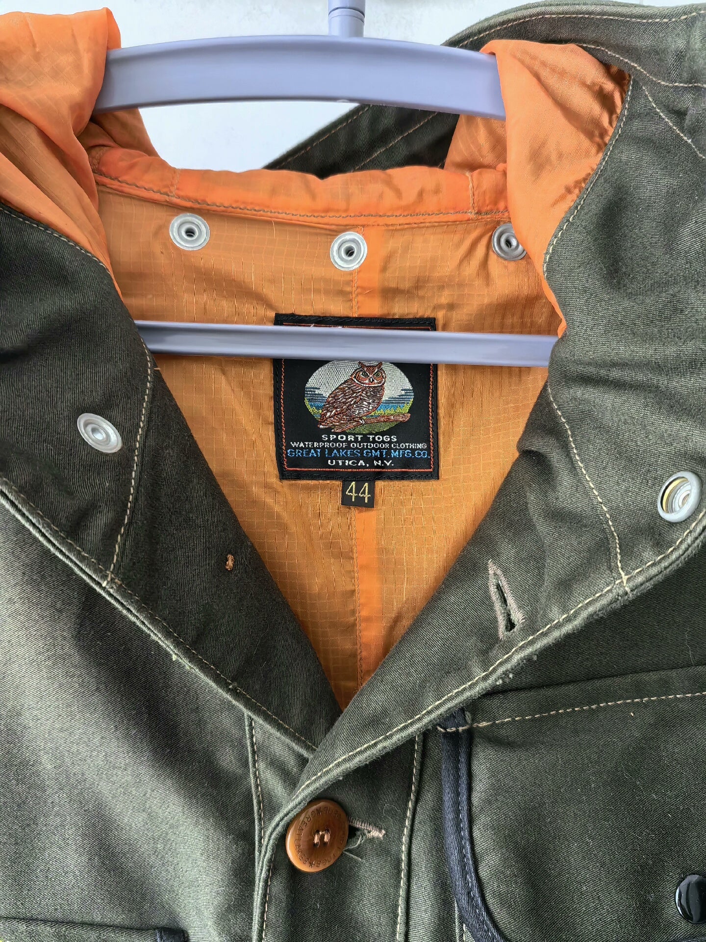 Green Freewheelers Jacket Size 44